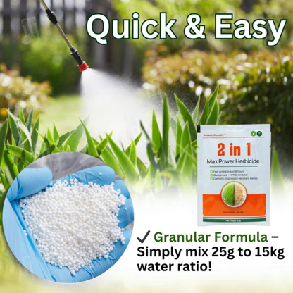 DreamyResults® 2 in 1 Max Power Herbicide